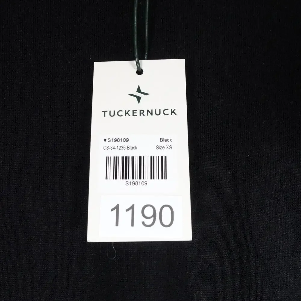 Repaired Women's XS Tuckernuck Black Silk Cashmere Katie Long Sleeve Tee $188